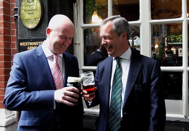 2 announce bids to lead fractious party that pushed 'Brexit' | iNFOnews.ca CP1642083387