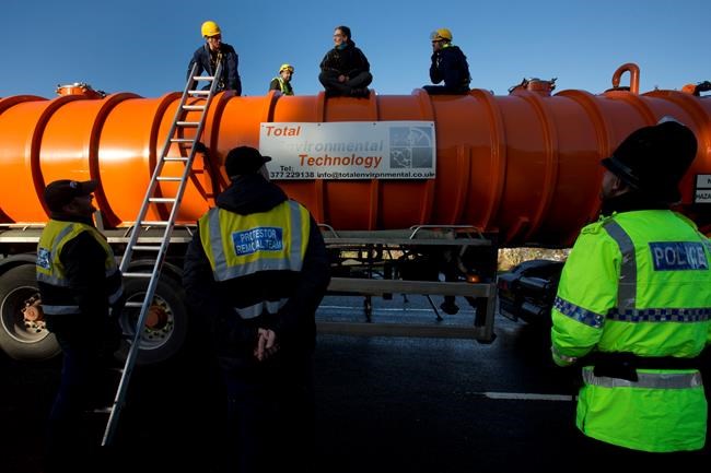 UK halts fracking ahead of election; some want permanent ban | iNFOnews.ca UK halts fracking ahead of election; some want permanent ban | iNFOnews.ca