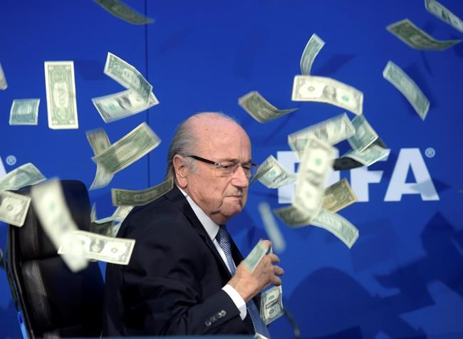 Blatter $M bonuses, police raid revealed in FIFA turmoil | iNFOnews.ca