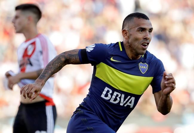 Argentine soccer star Carlos Tevez signs $40M deal in China | iNFOnews.ca CP586814499