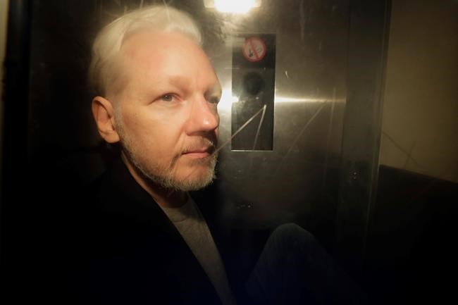 Doctors say ailing Assange needs medical care in hospital | iNFOnews.ca CP828383507