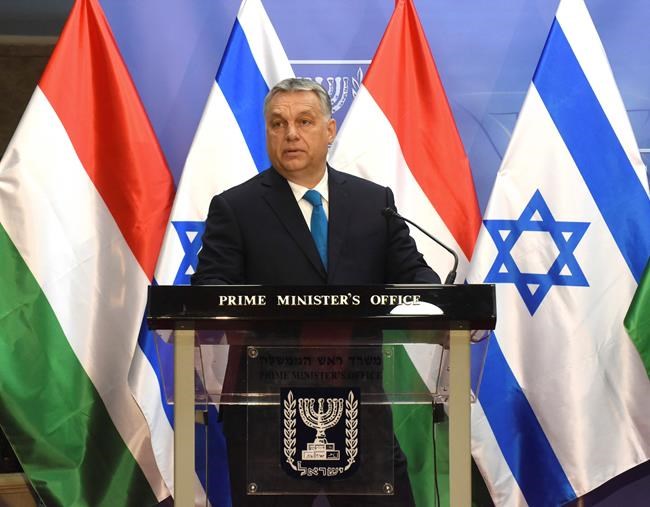 Netanyahu greets Hungary's Orban as 'true friend of Israel' | iNFOnews.ca