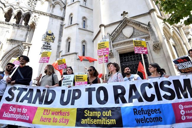 UK appeals court orders far-right activist Robinson released | iNFOnews.ca UK appeals court orders far-right activist Robinson released | iNFOnews.ca