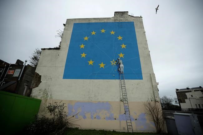 Banksy's Brexit mural disappears from wall in seaside port | iNFOnews.ca CP204252877