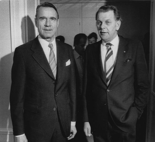 Swedish ex-prime minister Thorbjorn Falldin dead at 90 | iNFOnews.ca CP487808700