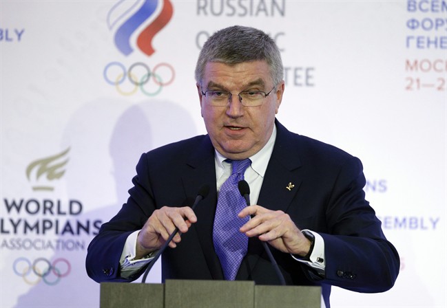 IOC president Bach confident in security for Rio Games following Paris attacks | iNFOnews.ca CP35333009