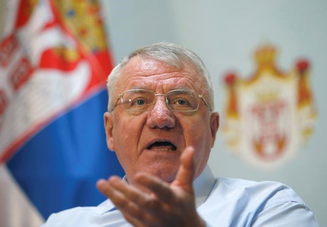 UN court hears appeal in Serbian lawmaker's acquittal | iNFOnews.ca