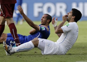 Suarez gives evidence at CAS to appeal FIFA ban for World Cup bite; verdict expected next week | iNFOnews.ca CP29427570