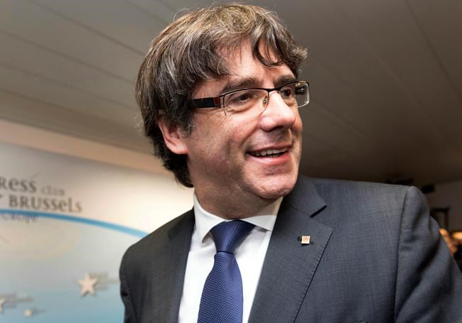 The Latest: Arrest warrant issued for ex-Catalan leader | iNFOnews.ca The Latest: Arrest warrant issued for ex-Catalan leader | iNFOnews.ca