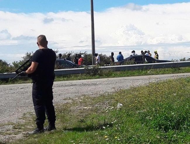 The Latest: French police search building after car attack | iNFOnews.ca