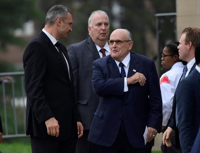 Report links Giuliani with top Republican on intel panel | iNFOnews.ca