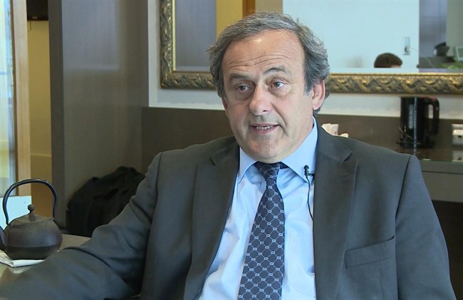 APNewsbreak: Michel Platini withdraws from FIFA presidential race, says he has no regrets | iNFOnews.ca CP35928832