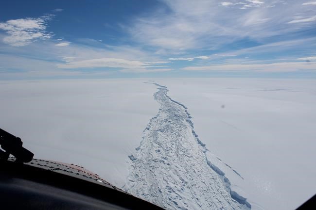 Scientists say massive iceberg has broken off in Antarctica | iNFOnews.ca