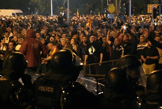 Macedonia jails 7 for beating deputy in parliament invasion | iNFOnews.ca Macedonia jails 7 for beating deputy in parliament invasion | iNFOnews.ca