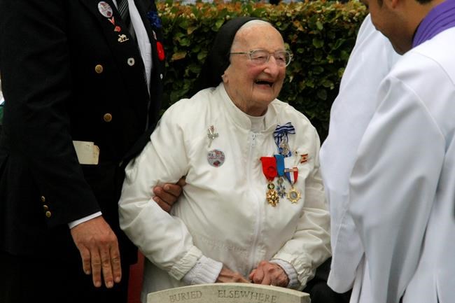 French nun known as allied troops 'White Angel' dies at 103 | iNFOnews.ca French nun known as allied troops 'White Angel' dies at 103 | iNFOnews.ca