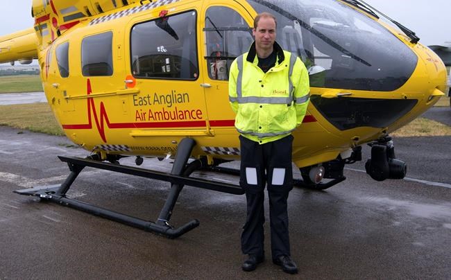 Prince William on his final shift as air ambulance pilot | iNFOnews.ca Prince William on his final shift as air ambulance pilot | iNFOnews.ca