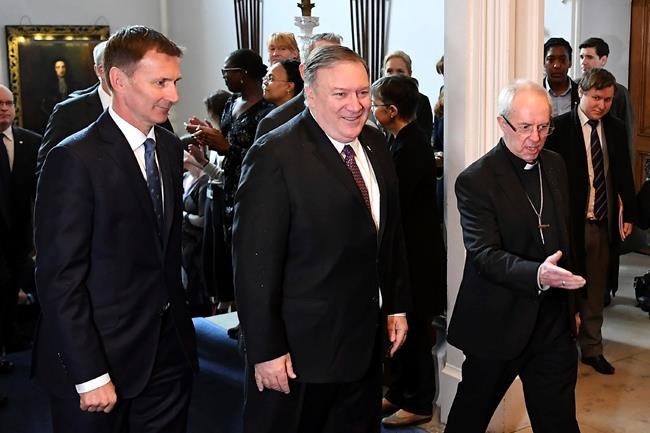 Pompeo revels in US-UK 'special relationship' despite cracks | iNFOnews.ca