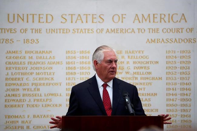 Tillerson says Myanmar violence must stop, supports Suu Kyi | iNFOnews.ca