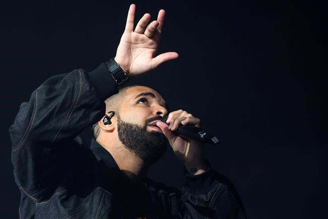 Drake named world's most popular recording artist in 2016 | iNFOnews.ca