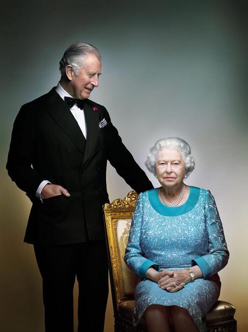 Queen's new portrait features Prince Charles as guest star | iNFOnews.ca