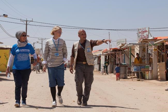Blanchett, other movie stars spotlight plight of refugees | iNFOnews.ca CP351410287