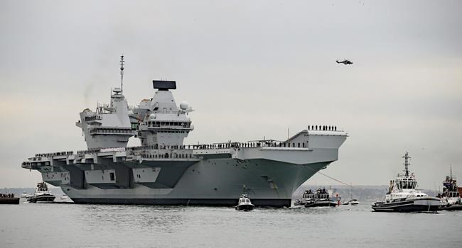 UK's newest, most expensive aircraft carrier needs repair | iNFOnews.ca