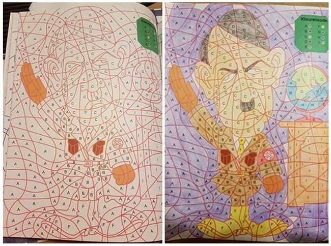 Coloring book with Hitler image pulled from Dutch stores | iNFOnews.ca Coloring book with Hitler image pulled from Dutch stores | iNFOnews.ca
