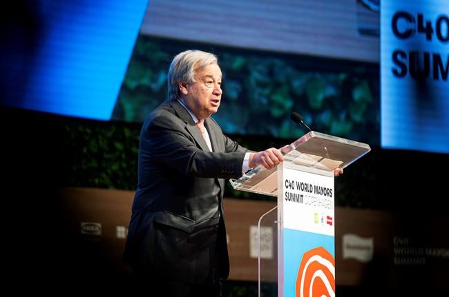 UN chief orders travel, meetings, heat cut over cash crisis | iNFOnews.ca CP828792636