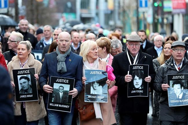 British ex-soldier to be charged in Bloody Sunday killings | iNFOnews.ca