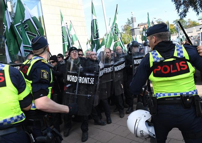 50 detained as anti-Semitic group marches in Swedish city | iNFOnews.ca