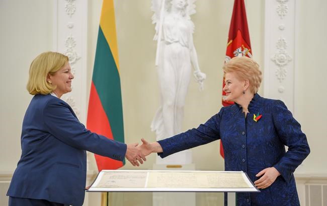 Germany hands over key independence document to Lithuania | iNFOnews.ca