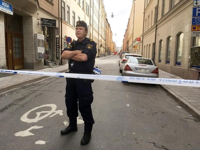 Van rams cab in Stockholm; police say not terror-related | iNFOnews.ca Van rams cab in Stockholm; police say not terror-related | iNFOnews.ca