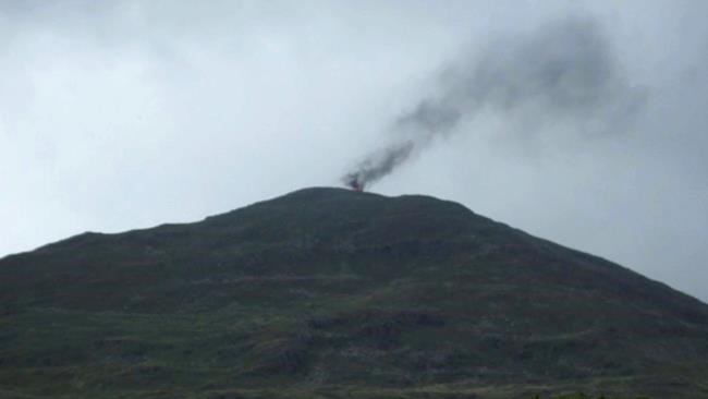RAF helicopter catches fire after landing on Wales mountain | iNFOnews.ca