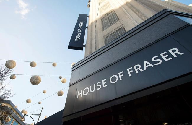 More UK retail woes as department store makes deep cuts | iNFOnews.ca CP1542225887