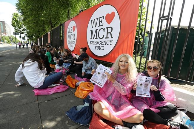 The Latest: Returning Grande fans shaken by London attack | iNFOnews.ca