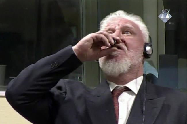 The Latest: Praljak lawyer doesn't know how he got poison | iNFOnews.ca The Latest: Praljak lawyer doesn't know how he got poison | iNFOnews.ca