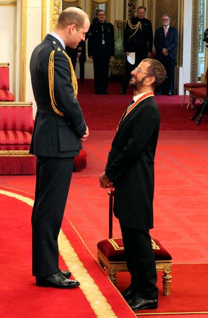 Drumroll please: It's Sir Ringo as ex-Beatle knighted | iNFOnews.ca Drumroll please: It's Sir Ringo as ex-Beatle knighted | iNFOnews.ca