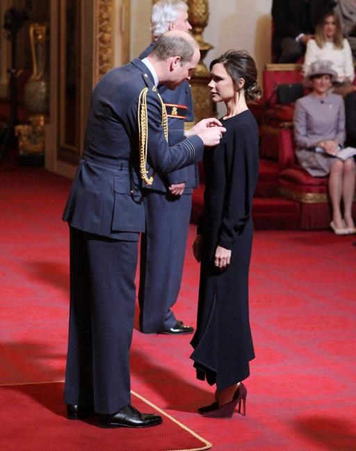Posh day at palace: Victoria Beckham gets royal recognition | iNFOnews.ca