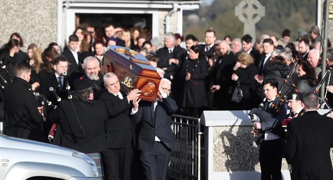 Bandmates, family attend funeral of Cranberries singer | iNFOnews.ca