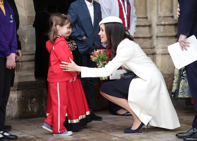 Meghan Markle makes first appearance with Queen Elizabeth II | iNFOnews.ca