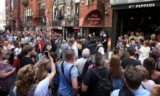 Paul McCartney returns to Liverpool's Cavern Club cellar bar | iNFOnews.ca
