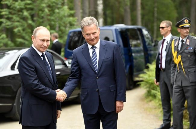 Putin in Finland on centenary of independence from Russia | iNFOnews.ca
