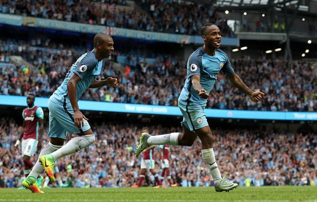 City beats West Ham 3-1 to keep pace with United, Chelsea | iNFOnews.ca