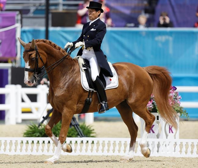 Japan equestrian, 75, loses shot at being oldest Olympian | iNFOnews.ca