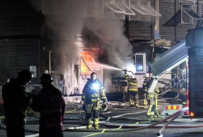 About 40 evacuated from refugee centre in Sweden after blaze | iNFOnews.ca