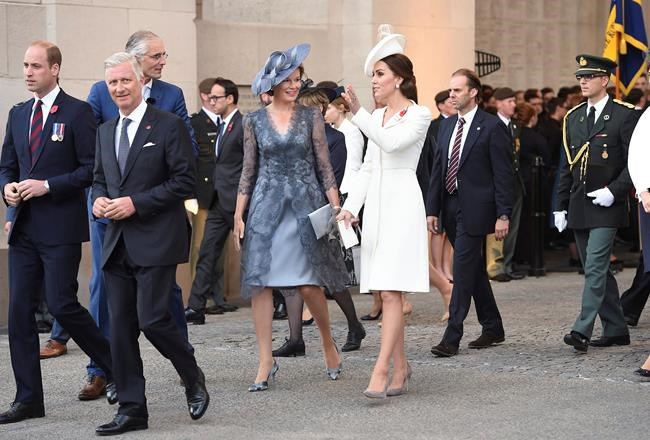 Royals, descendants mark centenary of futile WWI battle | iNFOnews.ca CP1617024454
