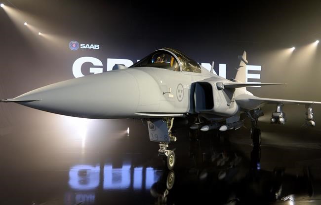 Saab unveils new version of Gripen fighter jet | iNFOnews.ca