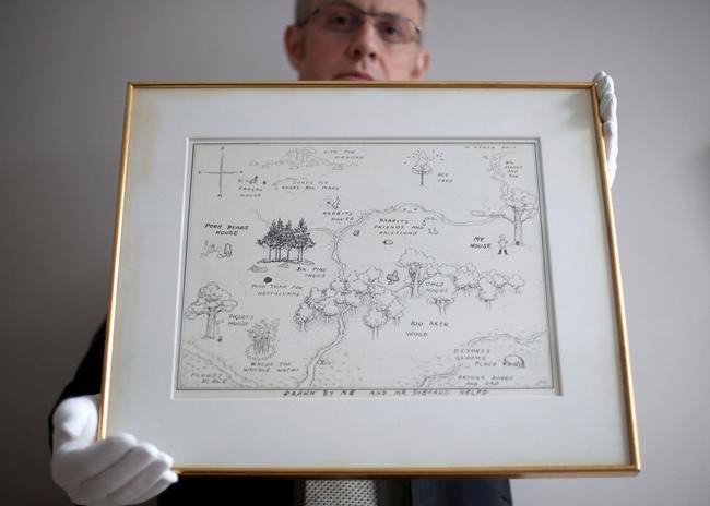 Original Winnie-the-Pooh map breaks auction record | iNFOnews.ca Original Winnie-the-Pooh map breaks auction record | iNFOnews.ca