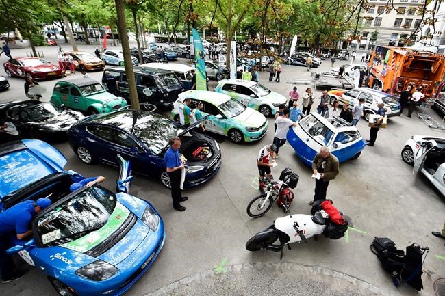 Electric vehicle rally sets off in Switzerland | iNFOnews.ca Electric vehicle rally sets off in Switzerland | iNFOnews.ca