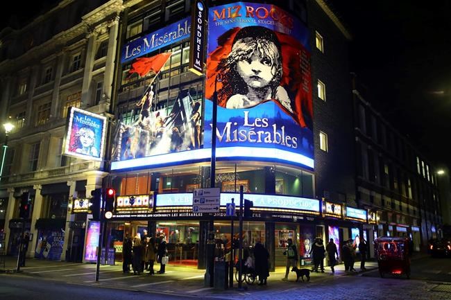 Virus shuts many UK theatres but online the show goes on | iNFOnews.ca Virus shuts many UK theatres but online the show goes on | iNFOnews.ca
